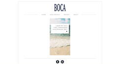 Desktop Screenshot of bocaclothing.com